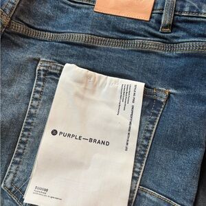 Purple Brand Men's Slim Straight Blue Jeans